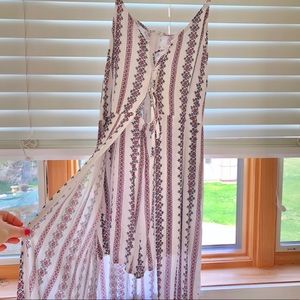 LF high low romper NWT M